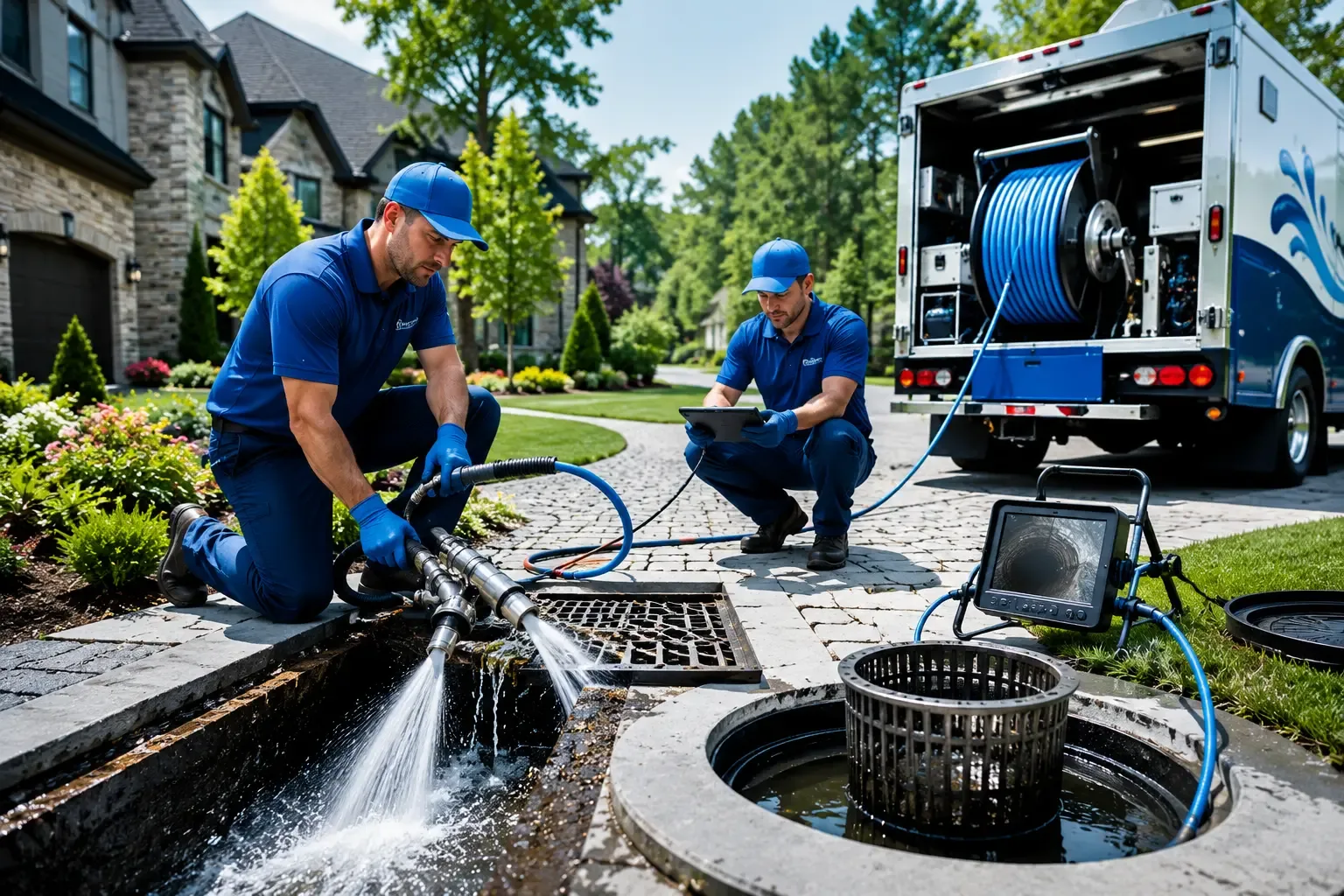 Local outdoor drain cleaning professionals in High Hill, MO